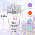 Essential Oil Diffusers for Home, Lavender Potted Plant Aromatherapy Diffuser, Ultrasonic Cold Mist Humidifier for Office, Bedroom, Waterless Auto