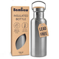 Bambaw Insulated Water Bottle 24Oz | Stainless Steel Water Bottle | Insulated Water Bottles | Travel Water Bottle | Metal Water Bottle | Large