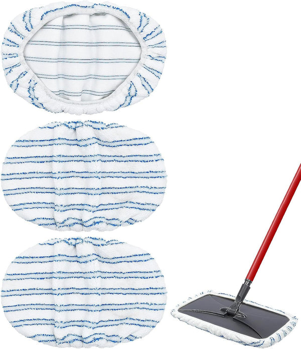 Mop Pads Replacement for O-Cedar Hardwood Floor 'N More Microfiber Mop, 3 Pack Mop Refills for Ocedar Hardwood Floor 'N More Microfiber Mop, 15 X