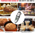 Thermopro TP02S Digital Food Thermometer for Cooking Bread Baking Sourdough Liquids, Meat Thermometer Digital with Super Long Probe for Grill