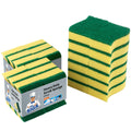 MR.SIGA Heavy Duty Scrub Sponge, 24 Count, Size:11 X 7 X 3Cm, 4.3" X 2.8" X 1.2