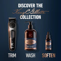 King C. Gillette Beard Oil for Men - Argan, Jojoba, Avocado, Macadamia Seed and Almond Oils - Moisturize and Soften Beard