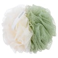 Ecotools Green 2-In-1 Ecopouf, Dual-Sided Shower Loofah Exfoliates & Cleanses Skin, Made of Recycled Netting, Removes Dead Skin, Eco-Friendly Bath