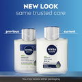 NIVEA MEN Sensitive Soothing Post Shave Balm with Vitamin E, Pro-Vitamin B5 and Chamomile Extract, Skin Care Gifts for Dad, Alcohol Free after