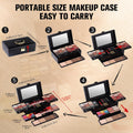 Professional Makeup Kit for Women Girl Full Kit with Mirror 60 Colors All in One Make up Gift Set Included Eyeshadow,Blusher,Highlighter,Compact