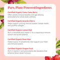 Pure Synergy Pure Radiance C | Organic Vitamin C Powder | 100% Natural, Whole Food, Non-Gmo Supplement with Camu Camu Extract | for Immune and
