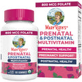 Maryruth Organics Prenatal Vitamins for Women | USDA Organic Prenatal Gummies | Postnatal Vitamins for Women Breastfeeding | Methylfolate 800 Mcg