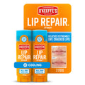 O'Keeffe'S Lip Repair Lip Balm with Cooling Relief for Dry, Cracked Lips - Stick (2 Pack) - Moisturizer for Very Dry Lips