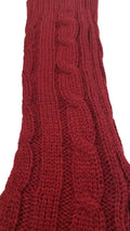 6 Pairs Long Fingerless Gloves, Cable Knit Arm Warmer Sleeve Premium Long Thermal