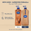 Vaseline Intensive Care Body Lotion Cocoa Radiant for Dry Skin Lotion Made with Ultra-Hydrating Lipids and Pure Cocoa Butter for a Long-Lasting,