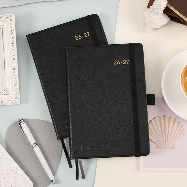 2025-2026 Planner - Academic Planner 2025-2026, 2025-2026 Weekly Monthly Planner, July 2025 - June 2026, 5.7'' X 8.4'', Thick Paper, Leather
