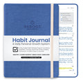 The Reboot Journal - Habit Journal for Building Positive Life Changing Habits - Guided Daily Self Improvement Blueprint with Habit Tracker -