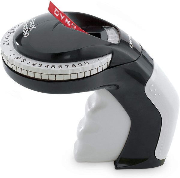 DYMO Embossing Label Maker with 3 DYMO Label Tapes Organizer Xpress Pro Starter Kit Ergonomic Design for Home DIY & Crafting