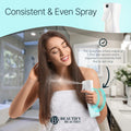 Beautifybeauties Spray Bottle for Hair â Continuous Mister Spray Bottle for Hairstyling, Cleaning, Plants, Pets, Barbers, Salons, Essential Oil