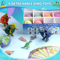 Bath Bombs for Kids with Surprise Toys inside - 16 Pack Organic Dinosaur Eggs Bath Bombs Gift Set, Dino Eggs, Dinosaur Toys for Kids 3 4 5 6 7 8 9