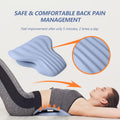 RESTCLOUD Back Stretcher for Back Pain Relief, Lower Back Stretcher Back Stretching Cushion, Lumbar Stretcher Device Helps with Spinal Stenosis