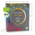 Creano Organic Herbal Tea Sampler Gift Set - Tea Gift Box - 27 Organic Tea Bags in 9 Different Varieties 54 g 27pcs Herbal Tea