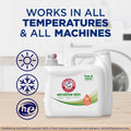 ARM & HAMMER Sensitive Skin Free Clear, 140 Loads Liquid Laundry Detergent, 140 Fl Oz