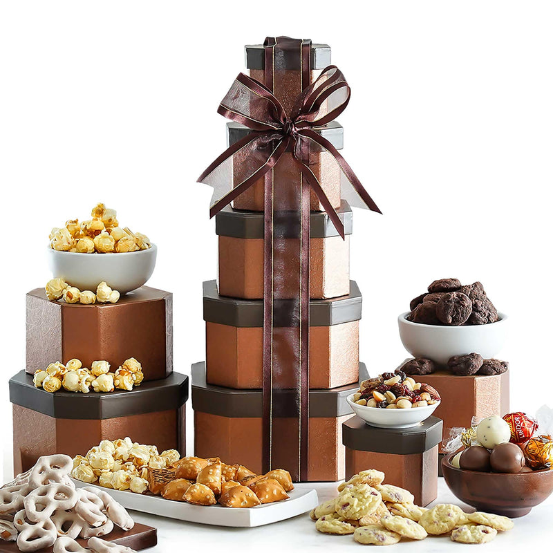 Broadway Basketeers Gift Basket Snack Gifts for Families, College, Delivery for Fathers Day, Birthdays, Appreciation, Thank You, Get Well Soon,