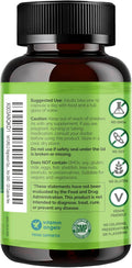 NATURELO Magnesium Glycinate Chelate Complex - 200 Mg Magnesium with Organic Vegetables to Support Sleep, Calm, Muscle Cramp & Stress Relief -
