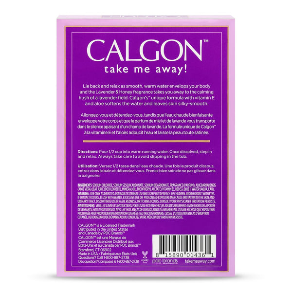 Calgon Ultra-Moisturizing Bath Beads, Lavender & Honey, 30 Oz