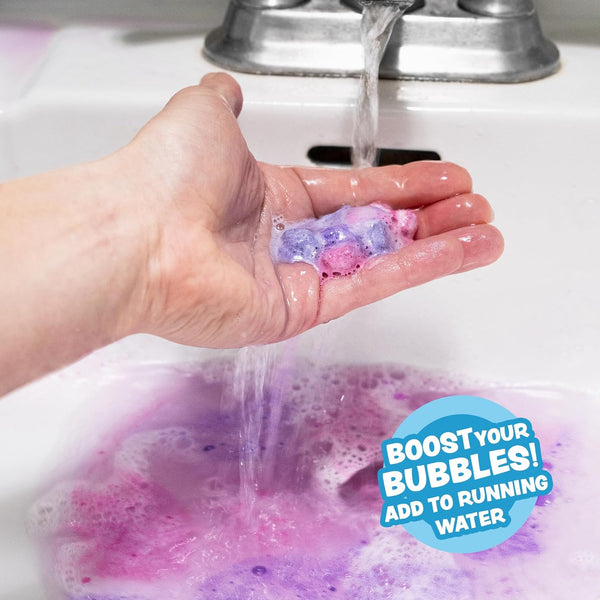 Lil' Bursts Mini Bath Bombs for Kids, 90 Count, Cosmic | Nontoxic | Tiny with a Burst of Color, Foam & Bubbles | Customize with Fun Colors |