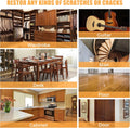 Wood Furniture Repair Kit- Set of 41 Laminate Vinyl Floor Repair Kit Wood Fillers,Floor Scratch Repair, Touch up Markers, Restore Hardwood