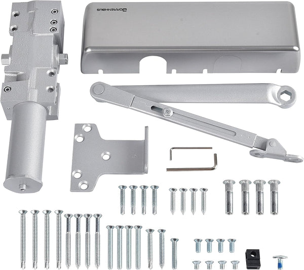 ZOOM PRECISION 4041 Heavy Duty Automatic Door Closer - Adjustable for Doors (40-330Lbs)