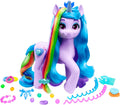 My Little Pony: Tell Your Tale Rainbow Styles Izzy Moonbow, Hair Styling Figure with Sounds, 9.5-Inch Unicorn Toys for Girls and Boys Ages 4+