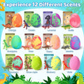 Bath Bombs for Kids with Surprise Toys inside - 16 Pack Organic Dinosaur Eggs Bath Bombs Gift Set, Dino Eggs, Dinosaur Toys for Kids 3 4 5 6 7 8 9