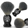 Viking Revolution Badger Hair Shaving Brush- Shave Brush for Wet Shave Using Shaving Cream & Soap- Best Shave of Your Life for Safety Razor,