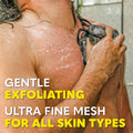 Beard Club Premium Exfoliating Loofah Sponge for Men - Soft Shower Body Scrubber for Men & Women, Large Bath Loofah for Luxurious Skin Care,