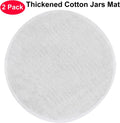 2-Pack 11" Pressure Canner Rack + Cotton Jars Mat, 304 Stainless Steel Cooking Rack, 11 Inch Canning Rack Replacement for Presto All-American and