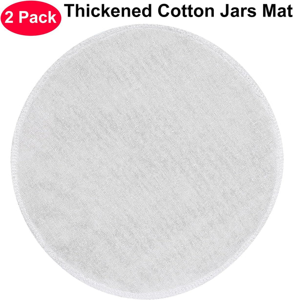 2-Pack 11" Pressure Canner Rack + Cotton Jars Mat, 304 Stainless Steel Cooking Rack, 11 Inch Canning Rack Replacement for Presto All-American and