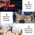 Travel-First Aid-Kit Car-Home 300PCS Survival-Kit Outdoor-Adventure - Small Portable Red Emergency Essential Sets Office Hiking Camping Business