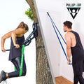 PULLUP & DIP Fitness Bands, Resistance Bands with Bag, Door Anchor (With Sets) and Exercise Guide - Single & in Value Set, Pull-Up Band Fitness
