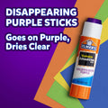 Elmer'S Disappearing Purple School Glue Sticks Washable 6 Grams 12 Count
