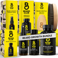 The Beard Club Beard Club Essential Beard Growth Kit - Growth Oil, Growth Vitamins, Growth Vitamin Spray & Beard Brush