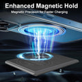 Magnetic Portable Charger 5000mAh with 15W Wireless & 20W PD Fast Charging,Ultra-Slim Travel-Ready Design,LED Display & Premium Metal