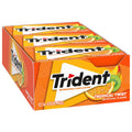 Trident Bubblegum Sugar Free Gum, 12 Packs of 14 Pieces (168 Total Pieces)