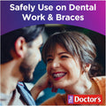 The Doctor's BrushPicks, Interdental Brushes & Dental Picks, Gently Remove Food Debris from Braces & Dental Work, 275 Count, Pack of 4 275 Count
