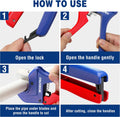 WORKPRO Ratchet PVC Pipe Cutter, Up to 1-5/8", Plastic Pipe and Tubing Cutter for PEX, PVC, PPR, and Plastic Hoses, High-quality Aluminum