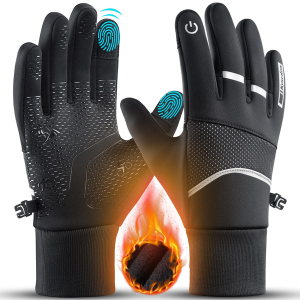 Kyncilor Womens Winter Gloves Mens Thermal Gloves with Touchscreen Fingers Anti-Slip Grip for Runing Working Texing Driving