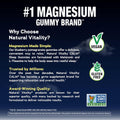 Natural Vitality SLEEP Gummies, Magnesium Supplement with Melatonin and L-Theanine, Vegan, Gluten Free, Helps the Body Ease into Sleep, Blueberry