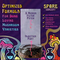 4 LB All-In-One Grow Kit: up to 64Oz of Mushrooms! Nutrient-Enhanced, Injection Port, Just Add Your Own Spores & Grow like Magic (4 LB Bag)
