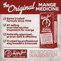 HAPPY JACK Mange Medicine & Treatment for Dogs & Horses - Brings Soothing Itch Relief to Severe Mange, Fungi, Allergies, Eczema & Most Dog Skin