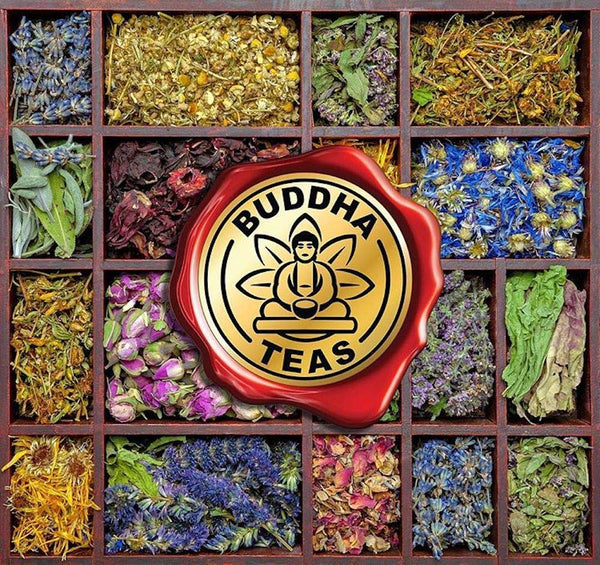 Buddha Teas - Organic Oregano Tea - Herbal Tea - for Health & Wellbeing - with Antioxidants & Minerals - Clean Ingredients - Caffeine Free - OU