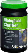 Crystalclear Bioclarifier - Natural Pond Clarifier - 24 Packets Treats up to 24,000 Gallons