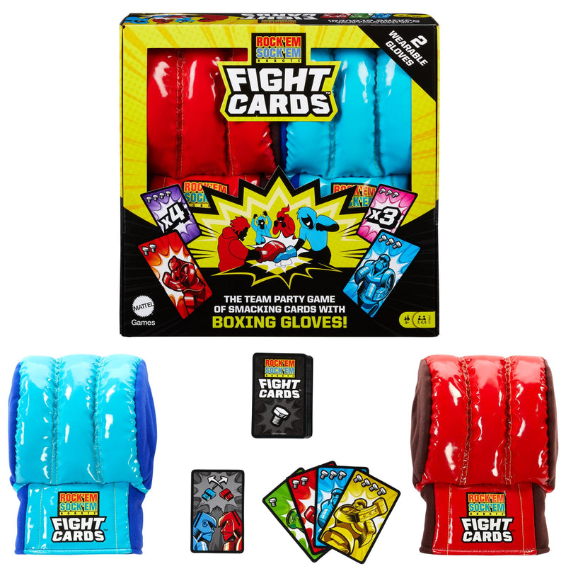 Mattel Games Rock 'Em Sock Em Robots: You Control the Battle of the Robots in a Boxing Ring