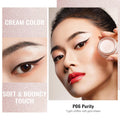 Oulac Shimmer Cream Eyeshadow Also for Highlighter Blendable Eye Shadow Waterproof&Long Lasting with Moisturizing Formula Soft Shimmer Eye